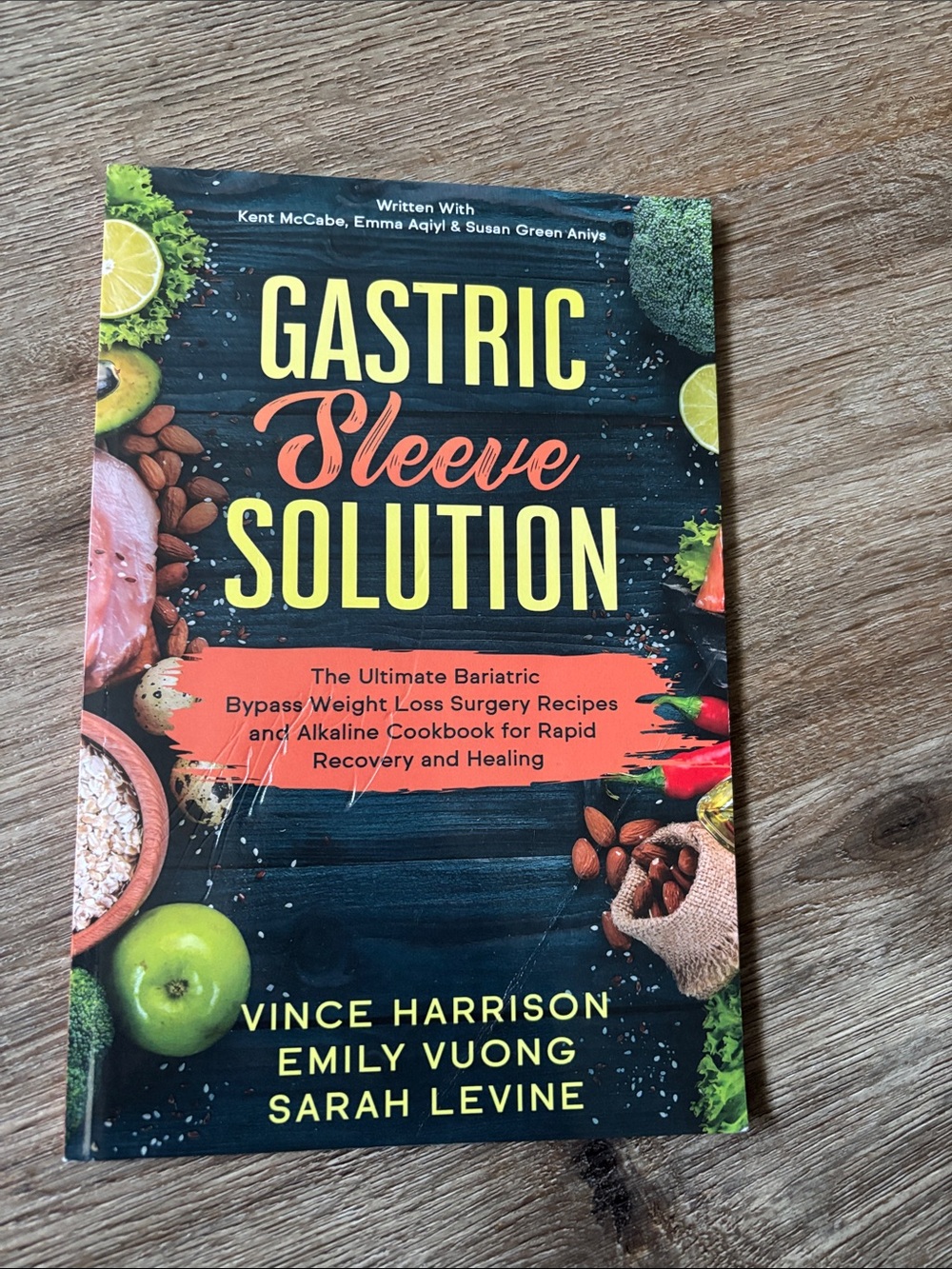 Gastric Sleeve Solution Cookbook - Yellow & Orange Cover